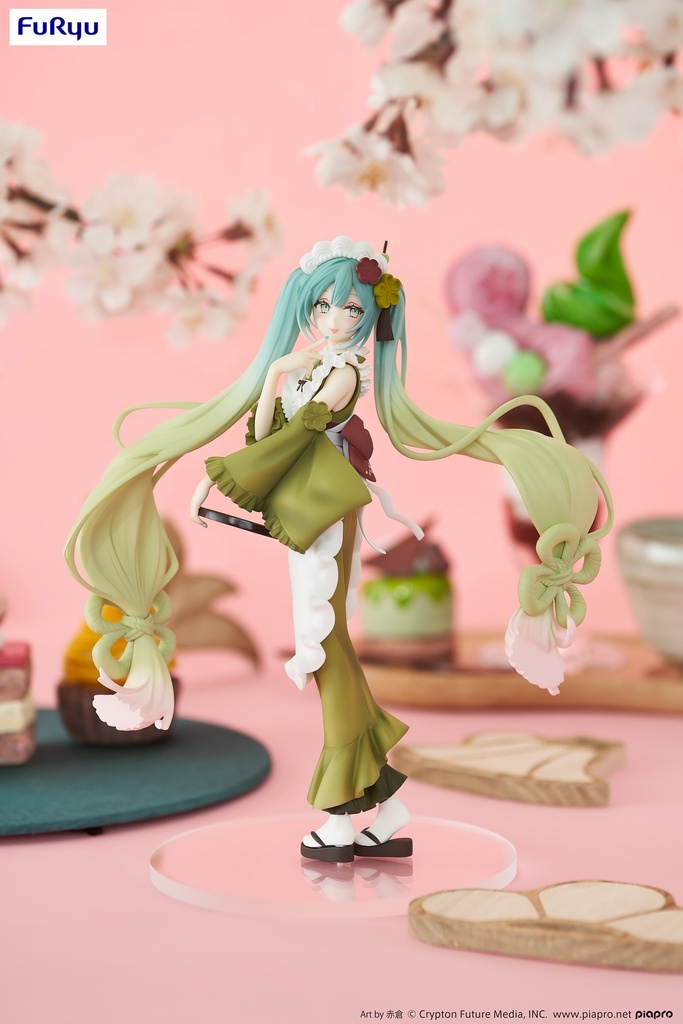 Hatsune Miku Exceed Creative Figure -Matcha Green Tea Parfait-