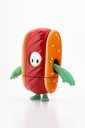 ACTION FIGURE PACK 03: MINT CHOCOLATE/HOT DOG COSTUME