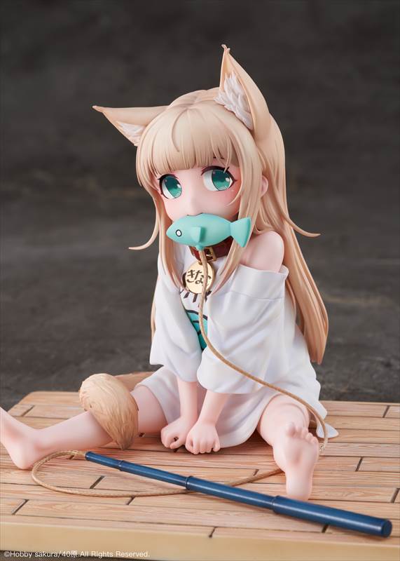 My Cat is a Kawaii Girl Kinako Sitting Fish Ver. 1/6 Figure