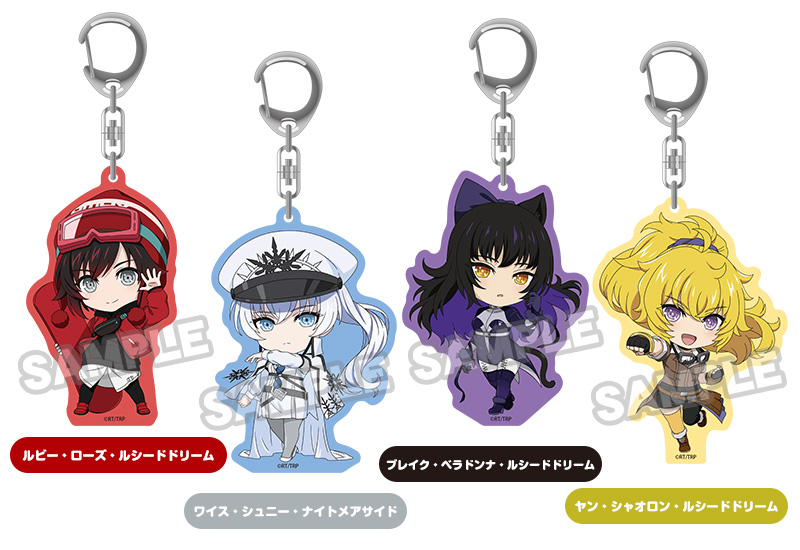 RWBY: Ice Queendom Nendoroid Plus Acrylic Keychain (Ruby Rose: Lucid Dream)