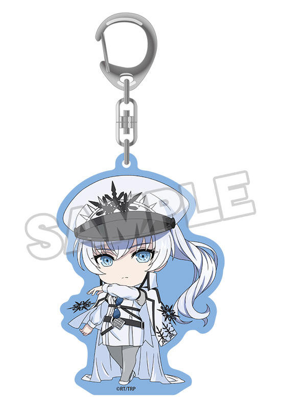 RWBY: Ice Queendom Nendoroid Plus Acrylic Keychain (Weiss Schnee: Nightmare Side)