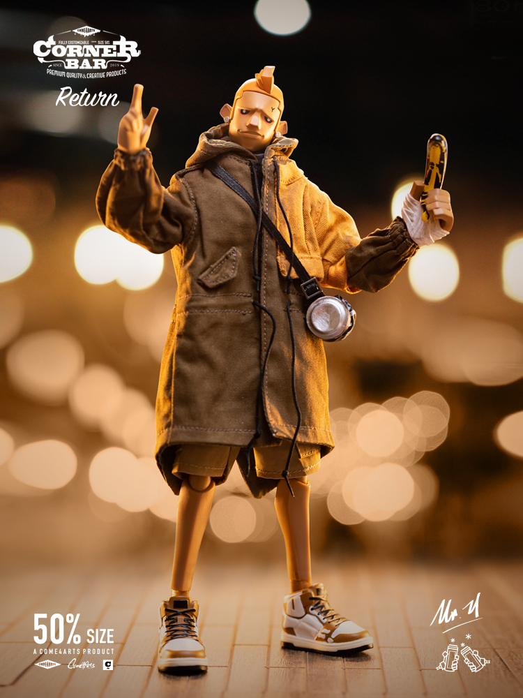 COME4ARTS CORNER BAR SERIES MR. Y 1:9 SCALE ACTION FIGURE