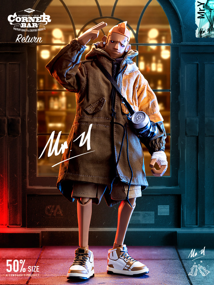 COME4ARTS CORNER BAR SERIES MR. Y 1:9 SCALE ACTION FIGURE