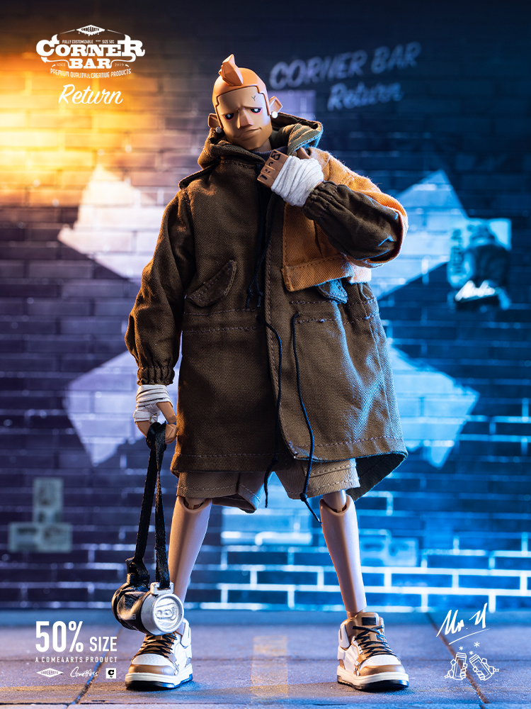 COME4ARTS CORNER BAR SERIES MR. Y 1:9 SCALE ACTION FIGURE