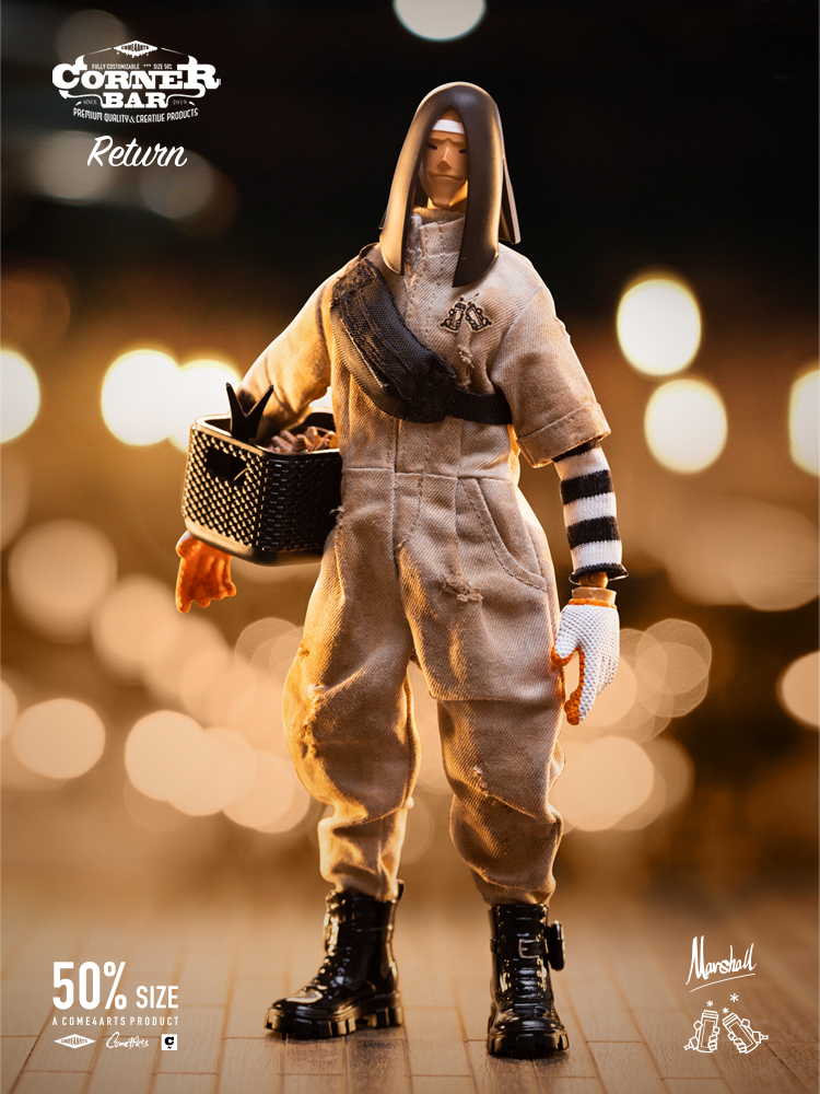 COME4ARTS CORNER BAR SERIES MARSHALL 1:9 SCALE ACTION FIGURE