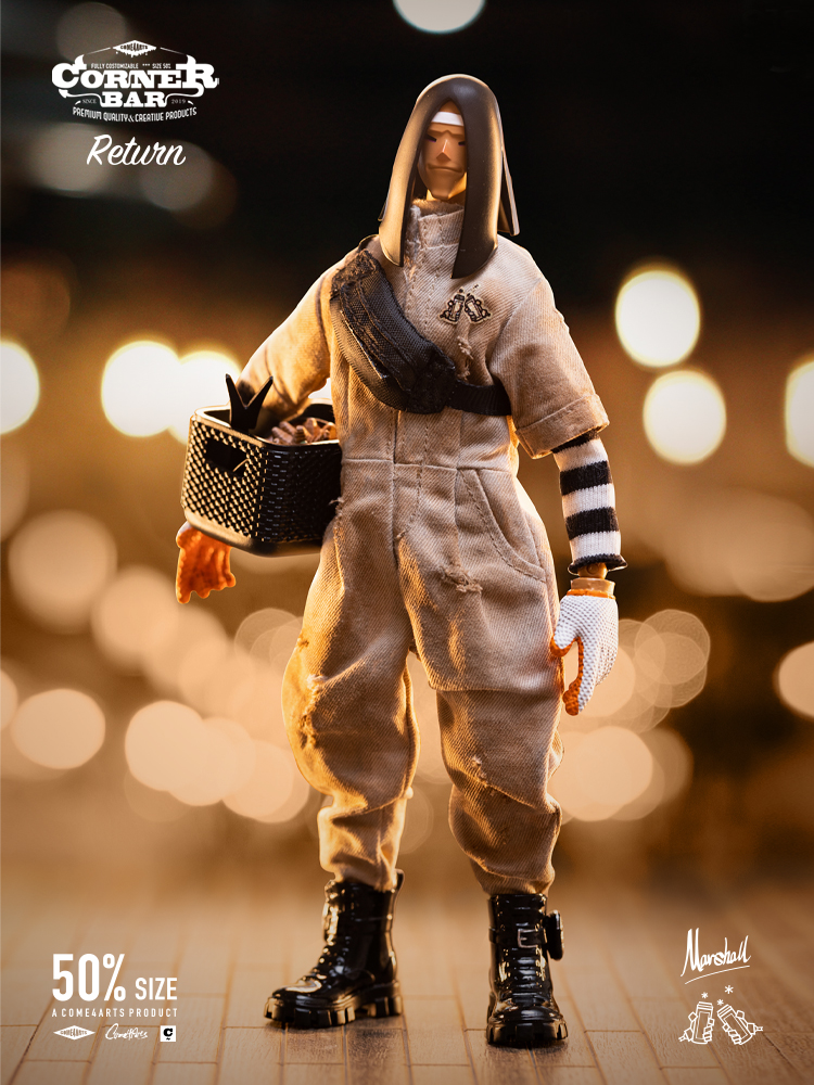 COME4ARTS CORNER BAR SERIES MARSHALL 1:9 SCALE ACTION FIGURE