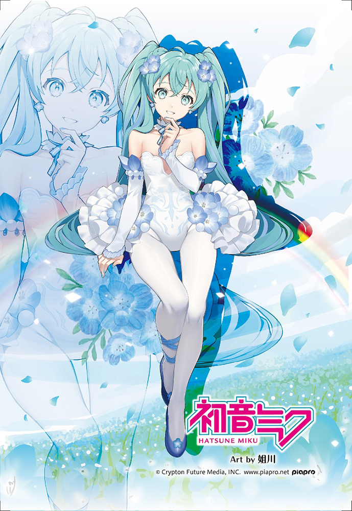 US Only bonus include Hatsune Miku Noodle Stopper Figure -Hatsune Miku /Flower Fairy Nemophila-