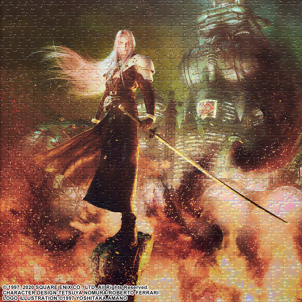 FINAL FANTASY VII REMAKE Premium Jigsaw Puzzle Sephiroth Key Art - 1000 PIECE
