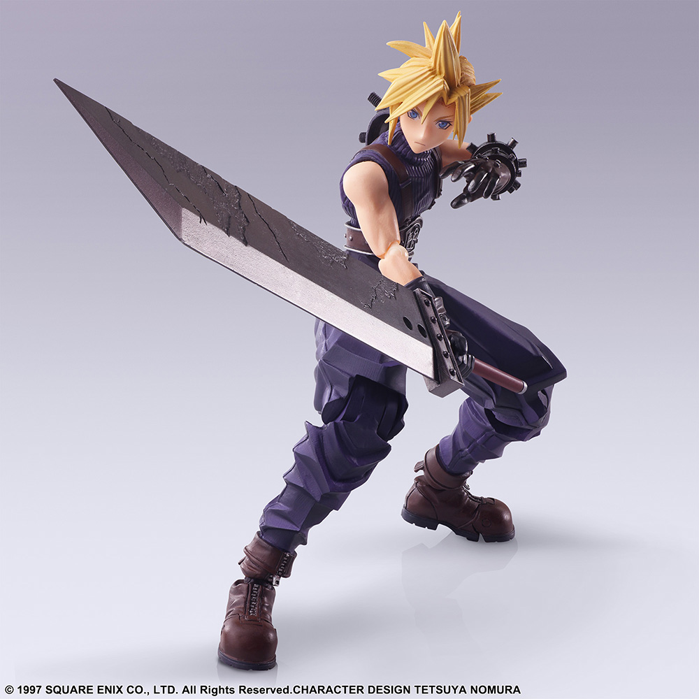 FINAL FANTASY VIIBRING ARTS™ Action Figure- CLOUD STRIFE