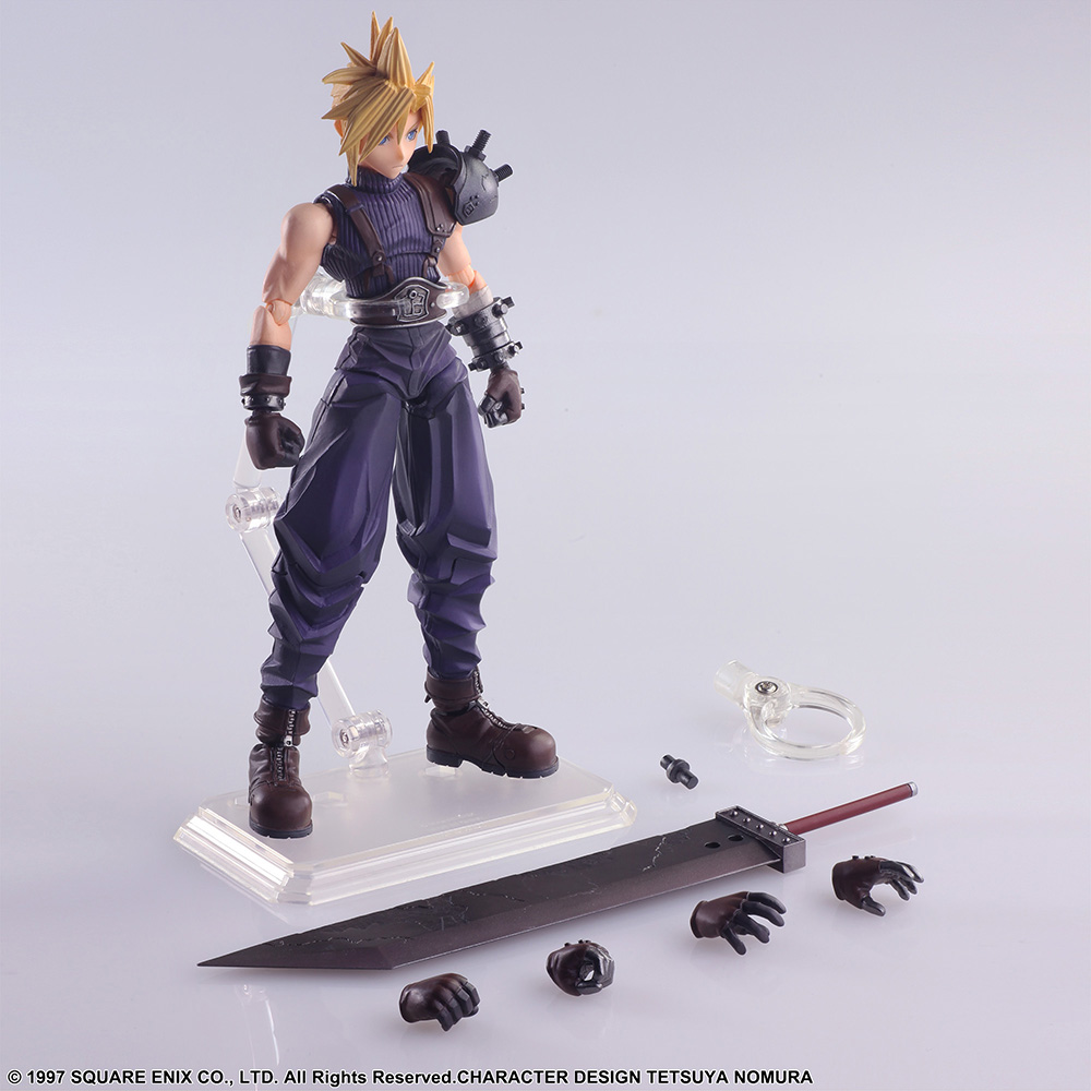 FINAL FANTASY VIIBRING ARTS™ Action Figure- CLOUD STRIFE