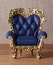 PARDOLL Antique Chair: Indigo