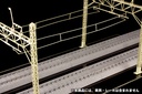 1/80 Scale Paper kit overhead wire pole (re-run)