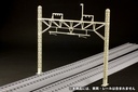 1/80 Scale Paper kit overhead wire pole (re-run)