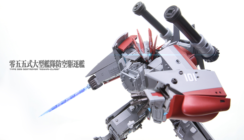 TOYSEASY YW2202 TYPE-055 DESTROYER "XING TIAN" TRANSFORMABLE ACTION FIGURE