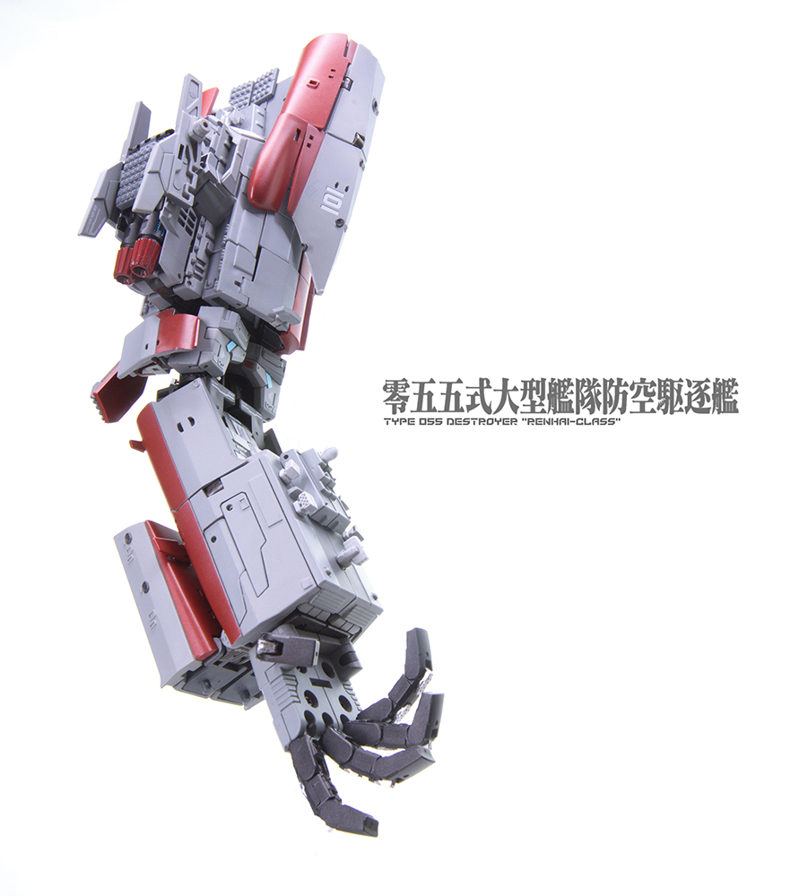 TOYSEASY YW2202 TYPE-055 DESTROYER "XING TIAN" TRANSFORMABLE ACTION FIGURE