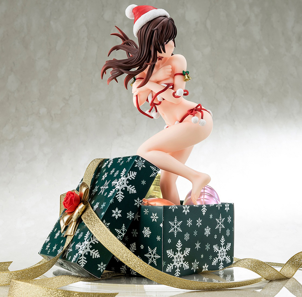 1/6 scaled pre-painted figure of “Rent-A-Girlfriend” MIZUHARA Chizuru in a Santa Claus bikini de fluffy figure