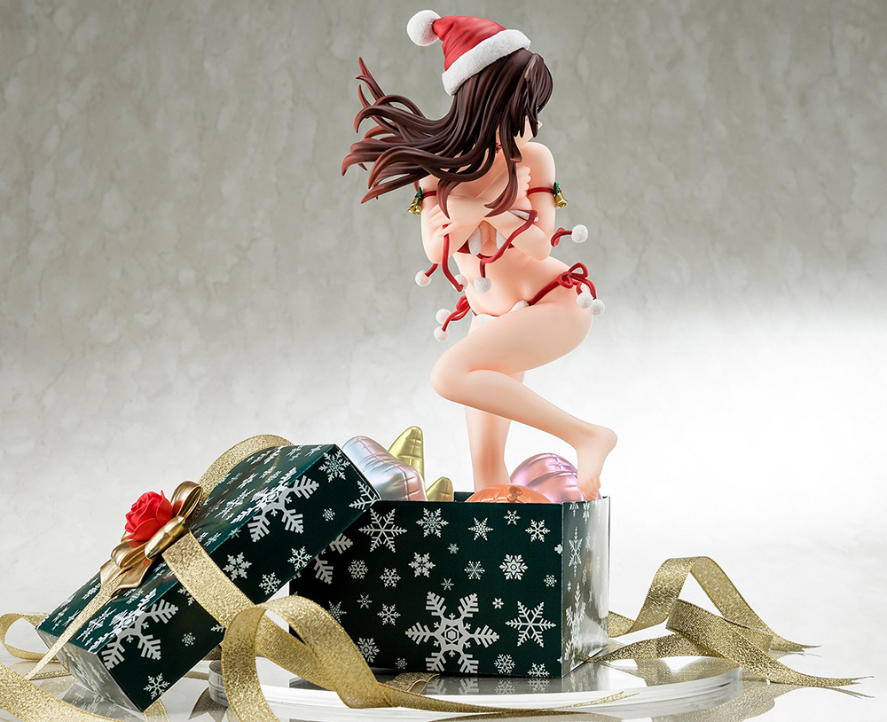 1/6 scaled pre-painted figure of “Rent-A-Girlfriend” MIZUHARA Chizuru in a Santa Claus bikini de fluffy figure