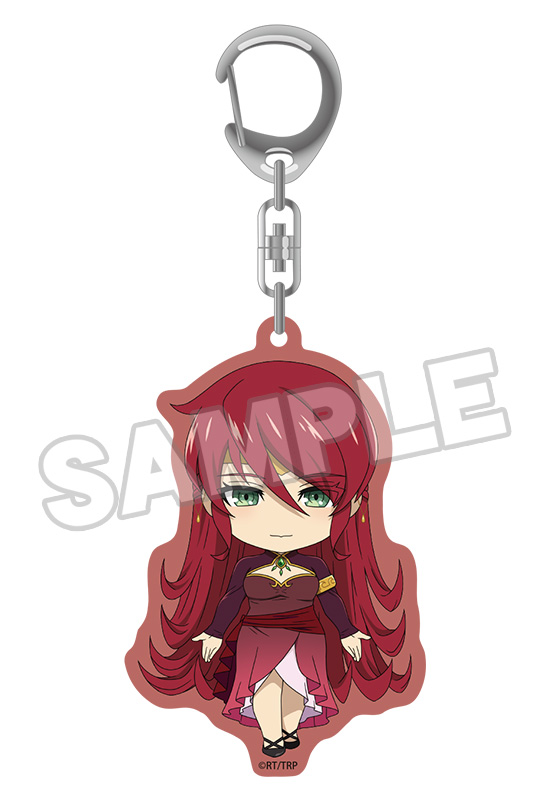 RWBY: Ice Queendom Nendoroid Plus Acrylic Keychain (Pyrrha Nikos: Dream Actor)