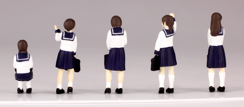 1/80th scale Super Mini Figure1 -The Sailor School Uniform Of That Day-