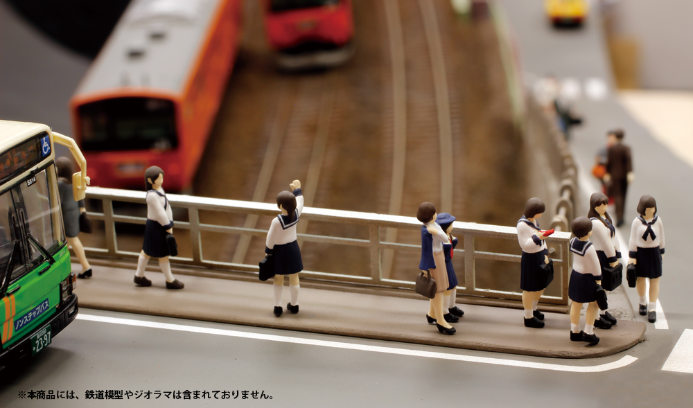 1/80th scale Super Mini Figure1 -The Sailor School Uniform Of That Day-