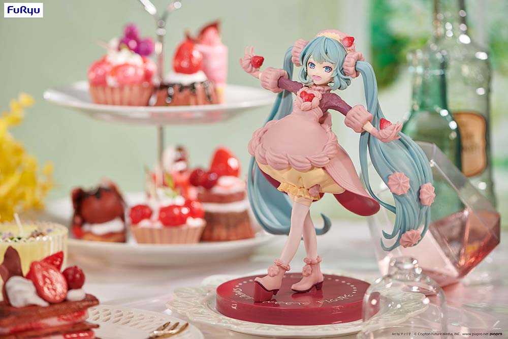 SweetSweets Series Figure-Hatsune Miku strawberry chocolate short-
