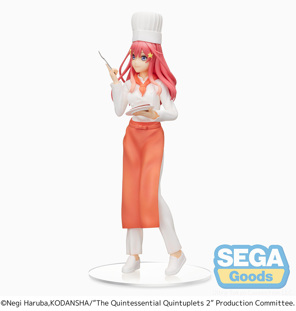 The Quintessential Quintuplets 2 SPM Figure "Itsuki Nakano" Cook Ver.