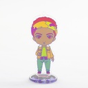 Stranger Things Nendoroid Plus retro design acrylic key chain Lucas (US Ver.)