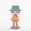 Stranger Things Nendoroid Plus retro design acrylic key chain hopper (US Ver.)