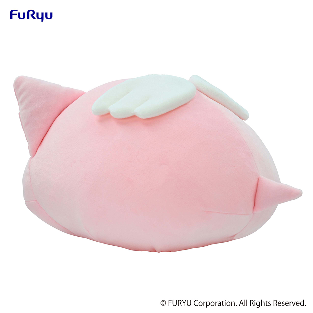 Nemuneko Cat Cupid Big Plush Toy -Pink-