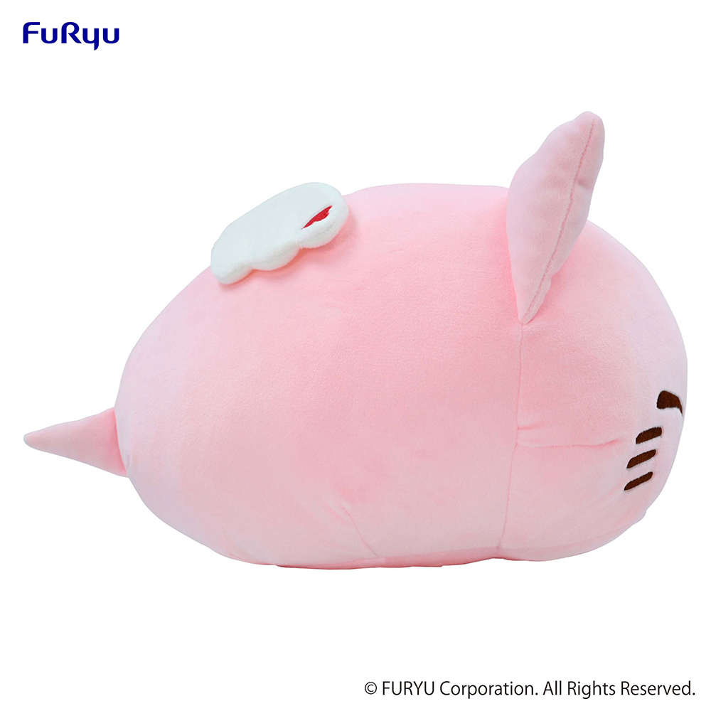 Nemuneko Cat Cupid Big Plush Toy -Pink-