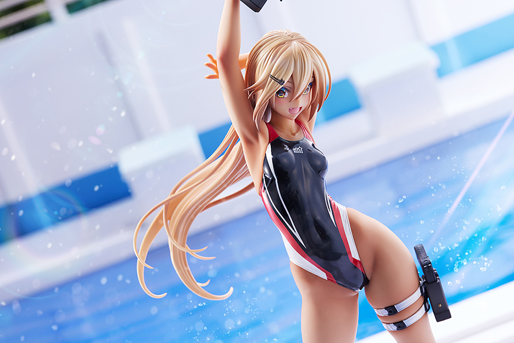 Kouhai-chan of the Swimming Club Red Line Swimsuit Ver.