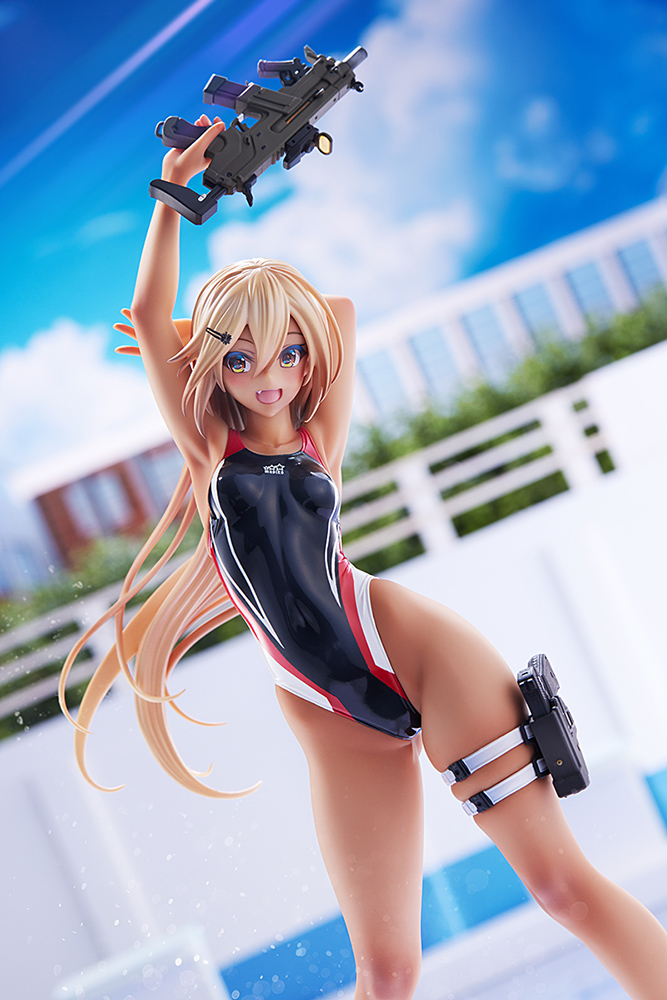 Kouhai-chan of the Swimming Club Red Line Swimsuit Ver.