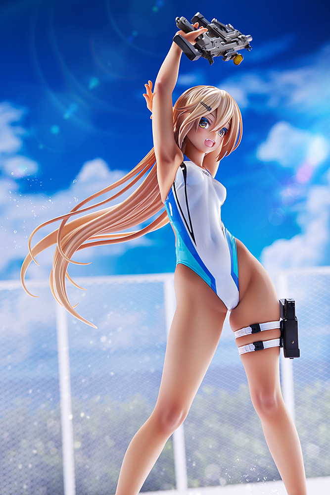 Kouhai-chan of the Swimming Club Blue Line Swimsuit Ver.