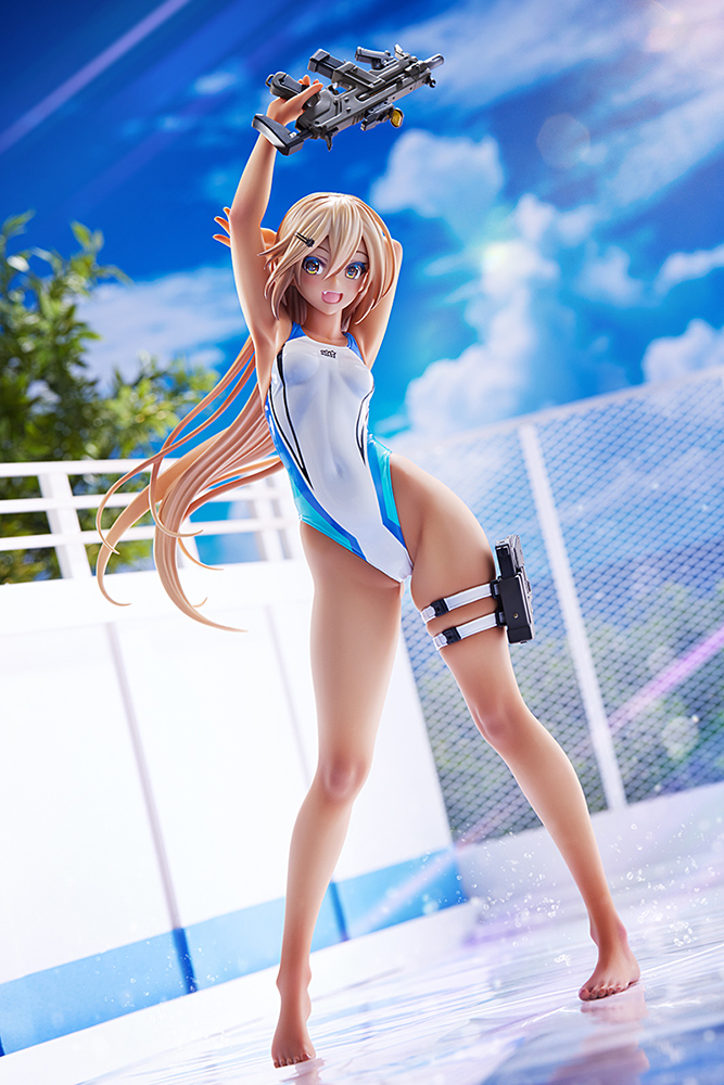 Kouhai-chan of the Swimming Club Blue Line Swimsuit Ver.