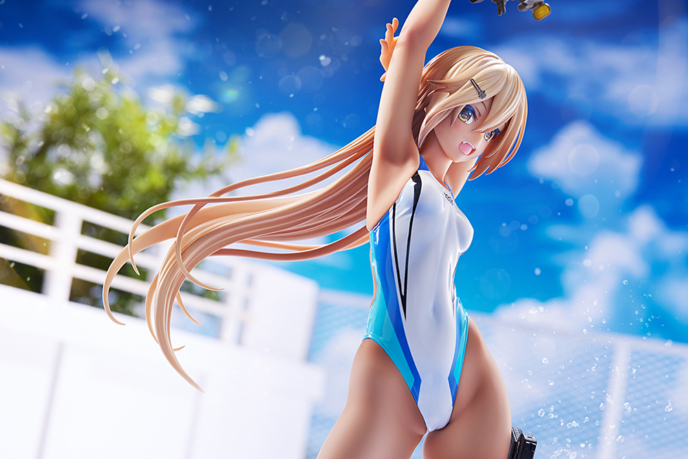 Kouhai-chan of the Swimming Club Blue Line Swimsuit Ver.