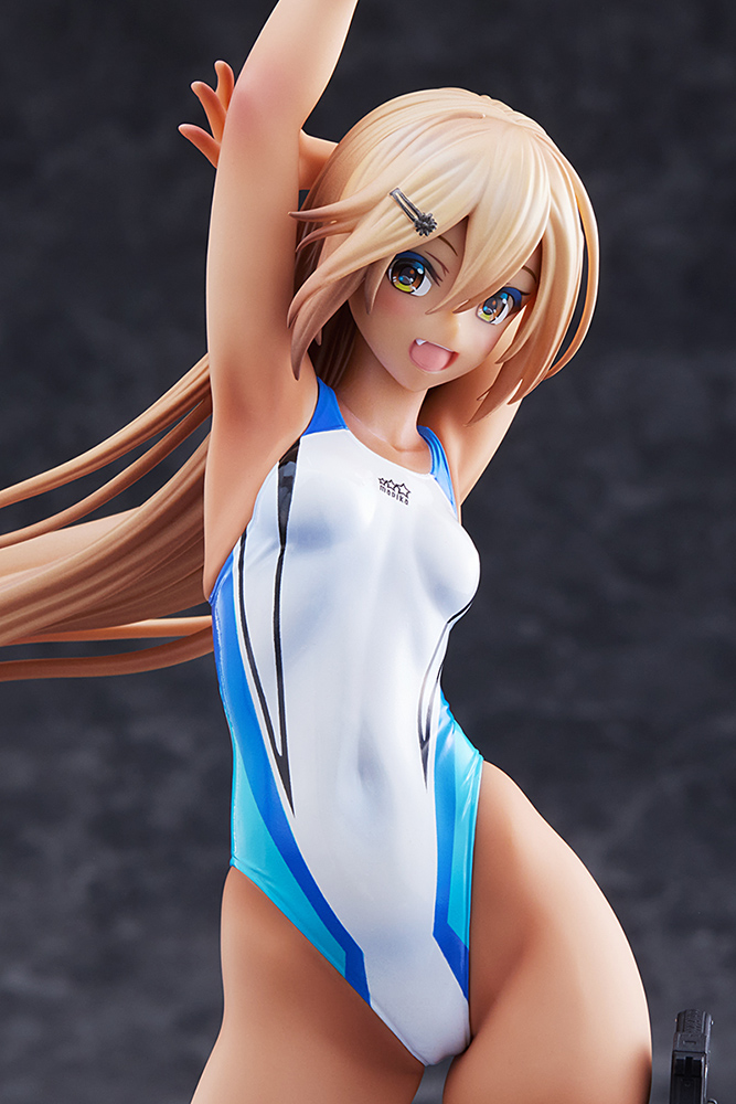 Kouhai-chan of the Swimming Club Blue Line Swimsuit Ver.