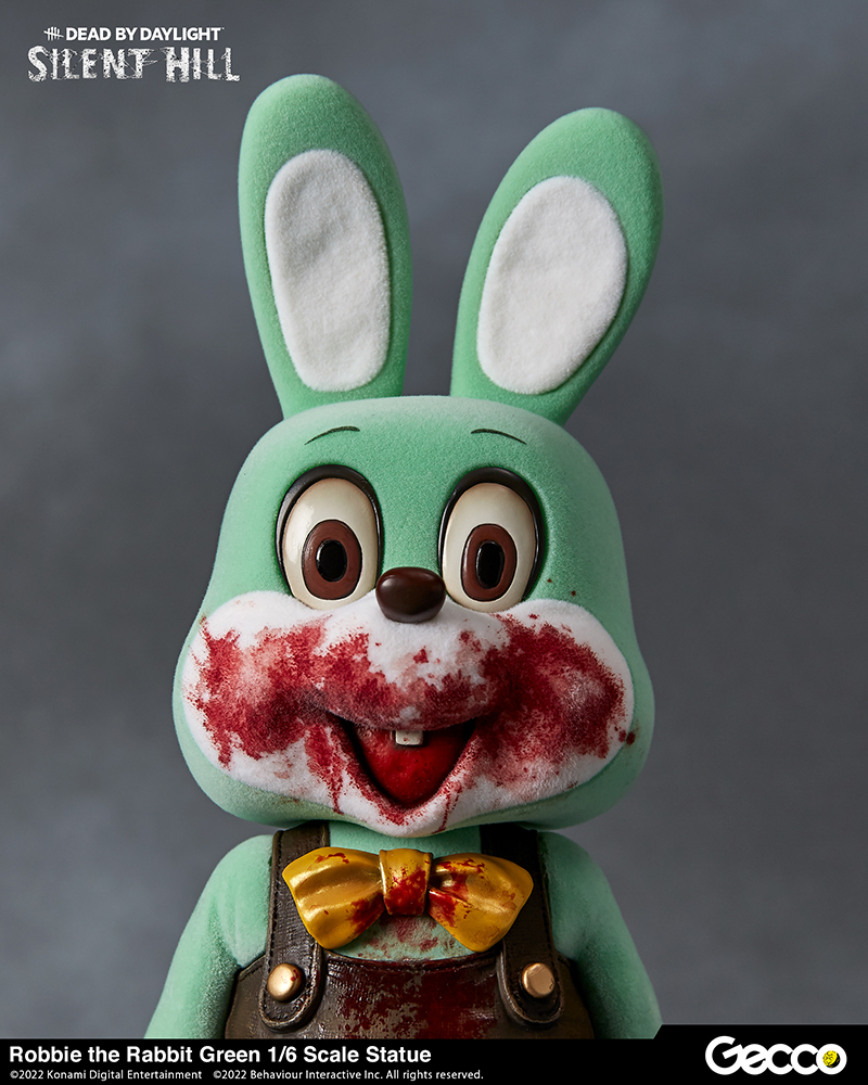 SILENT HILL x Dead by Daylight, Robbie the Rabbit Green 1/6 Scale Statue