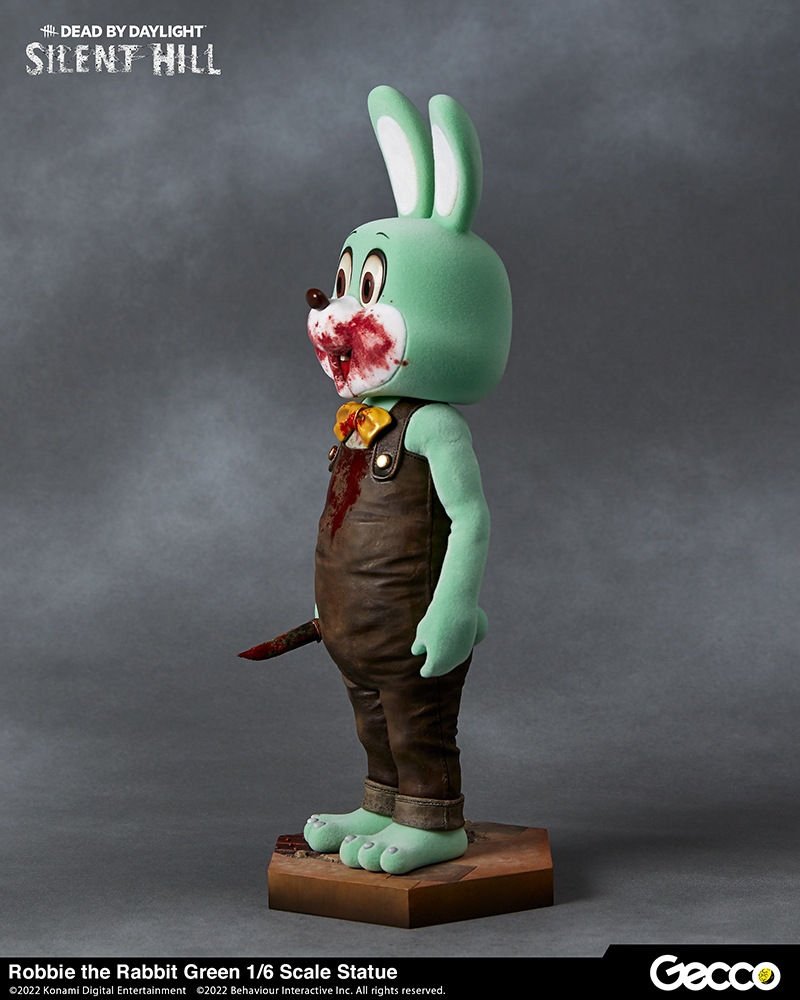 SILENT HILL x Dead by Daylight, Robbie the Rabbit Green 1/6 Scale Statue