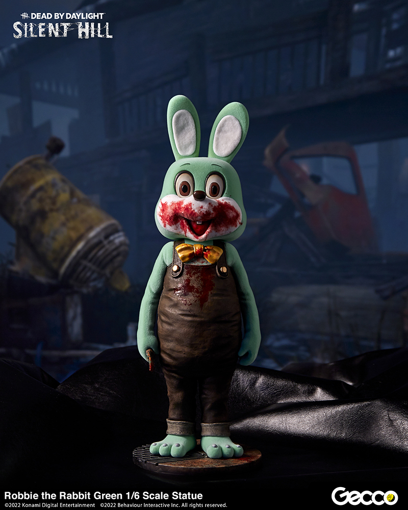 SILENT HILL x Dead by Daylight, Robbie the Rabbit Green 1/6 Scale Statue