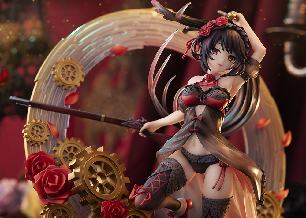 Spiritale by TAITO Date A Live IV 1/7 Scale Figure - Kurumi Tokisaki (Lingerie Swimwear Ver.)