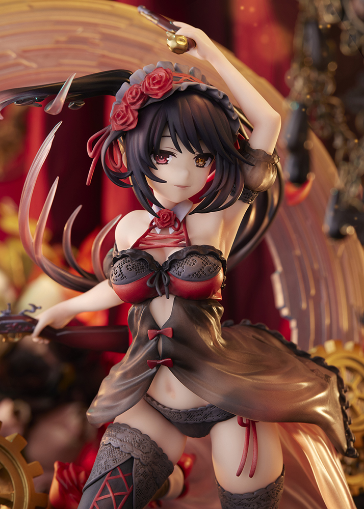 Spiritale by TAITO Date A Live IV 1/7 Scale Figure - Kurumi Tokisaki (Lingerie Swimwear Ver.)