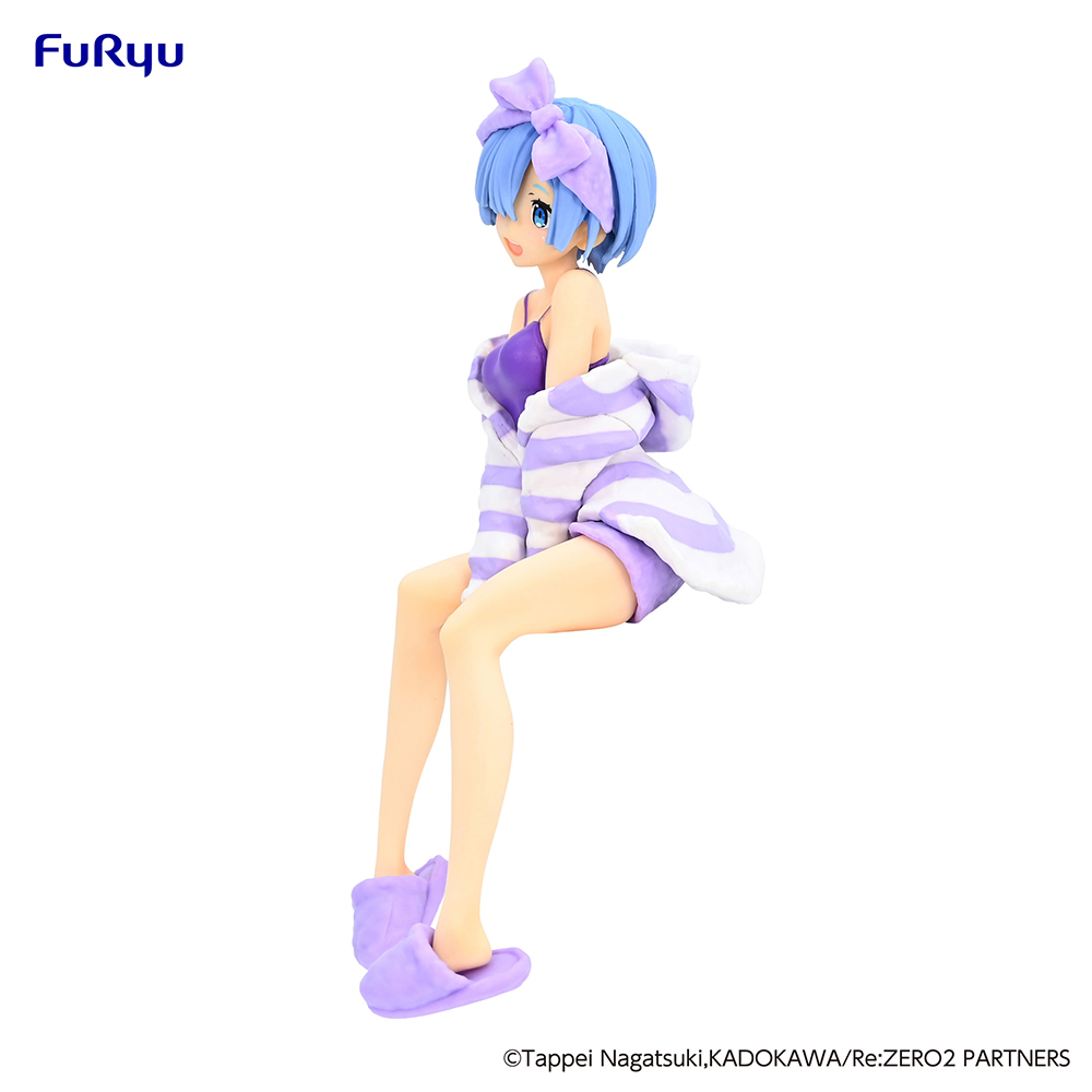 Re:ZERO -Starting Life in Another World- Noodle Stopper Figure -Rem Room Wear Purple Color ver.-