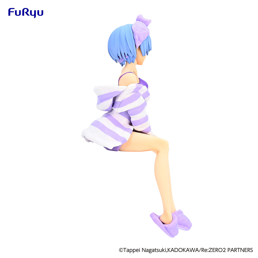 Re:ZERO -Starting Life in Another World- Noodle Stopper Figure -Rem Room Wear Purple Color ver.-