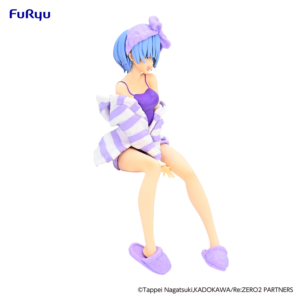 Re:ZERO -Starting Life in Another World- Noodle Stopper Figure -Rem Room Wear Purple Color ver.-