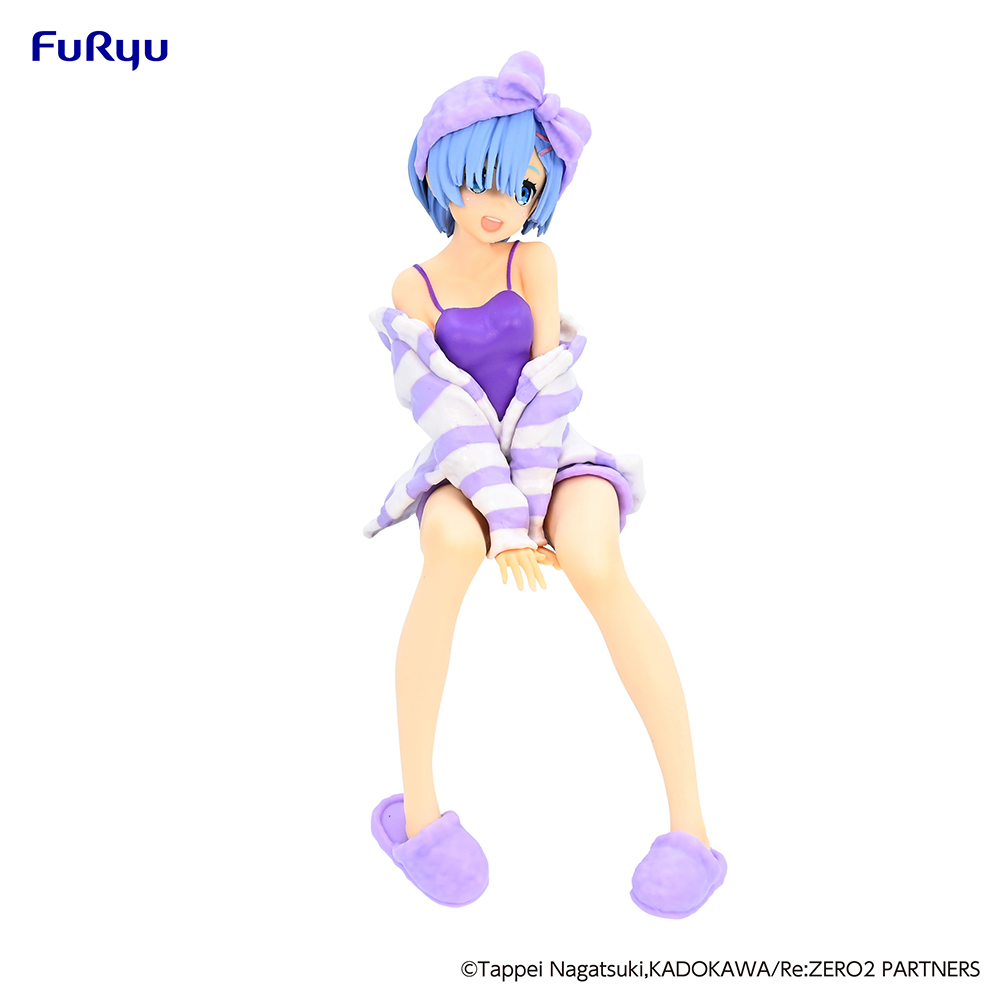 Re:ZERO -Starting Life in Another World- Noodle Stopper Figure -Rem Room Wear Purple Color ver.-