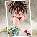 1/6 scaled pre-painted figure of Rent-A-Girlfriend MIZUHARA Chizuru in a Santa Claus bikini de fluffy figure 2nd Xmas