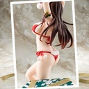 1/6 scaled pre-painted figure of Rent-A-Girlfriend MIZUHARA Chizuru in a Santa Claus bikini de fluffy figure 2nd Xmas