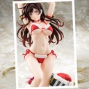 1/6 scaled pre-painted figure of Rent-A-Girlfriend MIZUHARA Chizuru in a Santa Claus bikini de fluffy figure 2nd Xmas