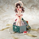 1/6 scaled pre-painted figure of Rent-A-Girlfriend MIZUHARA Chizuru in a Santa Claus bikini de fluffy figure 2nd Xmas