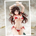 1/6 scaled pre-painted figure of Rent-A-Girlfriend MIZUHARA Chizuru in a Santa Claus bikini de fluffy figure 2nd Xmas